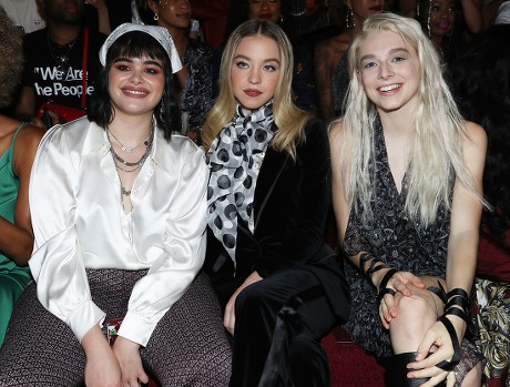 Barbie Ferreira Sydney Sweeney Hunter Schafer Editorial Stock Photo