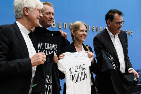Presentation of a certified textile label Green Button, Berlin, Germany - 09 Sep 2019