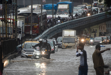 Water Logging Parel Mumbai Editorial Stock Photo - Stock Image ...