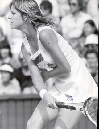 Chris Evert Tennis Player Pictured Action Editorial Stock Photo - Stock ...