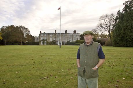 Sir Jeremy Bagge at his home Stradsett Hall near Swaffham, Norfolk, Britain - 27 May 2009