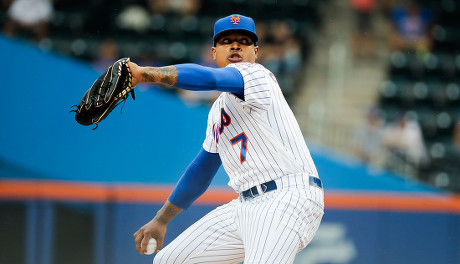 Mets Juan Lagares L Hits Grand Editorial Stock Photo - Stock Image