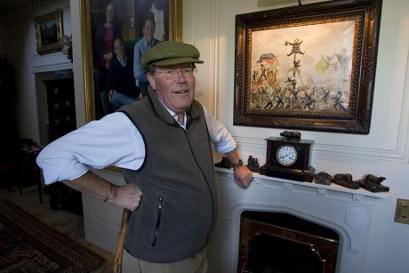 Sir Jeremy Bagge at his home Stradsett Hall near Swaffham, Norfolk, Britain - 17 Nov 2009