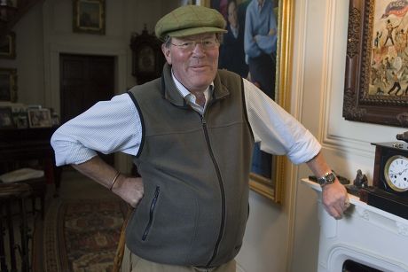Sir Jeremy Bagge at his home Stradsett Hall near Swaffham, Norfolk, Britain - 17 Nov 2009
