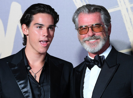 Pierce Brosnan Son Paris Brosnan Editorial Stock Photo - Stock Image ...