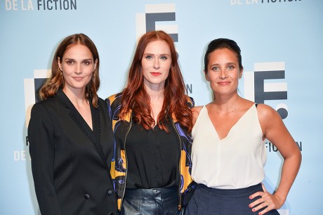 Audrey Fleurot, Julie de Bona et Camille Lou habillées comme dans la Audrey Fleurot, Julie de Bona et Camille Lou habillées comme dans la