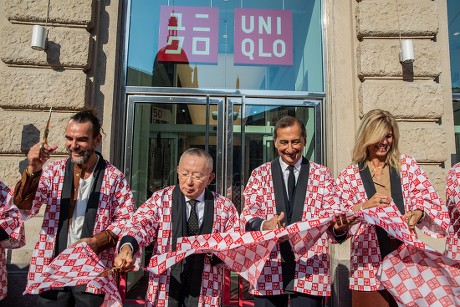 Opening of the first Uniqlo store in Italy - 13 Sep 2019