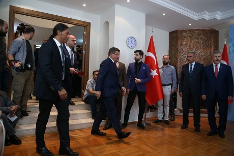 Turkey's former Prime Minister Ahmet Davutoglu resigns from ruling party, Ankara - 13 Sep 2019
