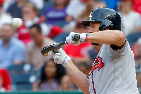 Atlanta Braves Pinch Hitter Charlie Culberson Editorial Stock