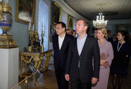 Chinese Premier Li Keqiang visits Russia, St. Petersburg - 16 Sep 2019