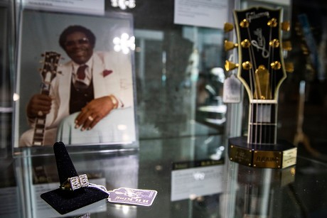 BB King's guitars and objects at Julien's Auctions in Beverly Hills, USA - 16 Sep 2019