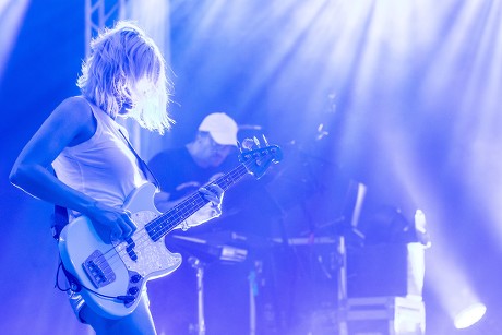 Phantogram in concert at Stubb's Bar-B-Q, Austin, USA - 14 Sep 2019