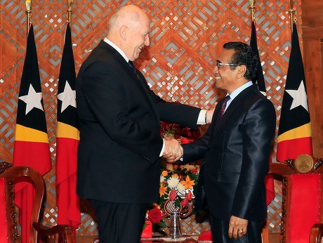 Australian Former Commander of the International Peacekeeping Mission for East Timor (INTERFET) Peter Cosgrove visits Dili, Timor-Leste - 19 Sep 2019