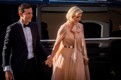 Jared Kushner Ivanka Trump Arrive Wedding Editorial Stock Photo - Stock
