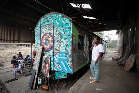 BSQ Crew - Kenya's railway graffiti artists, Nairobi - 20 Aug 2019