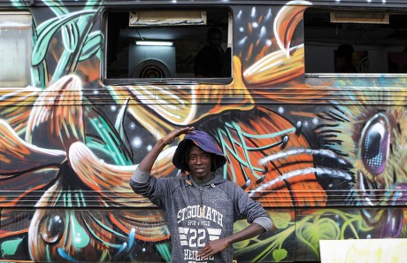 BSQ Crew - Kenya's railway graffiti artists, Nairobi - 07 Sep 2019