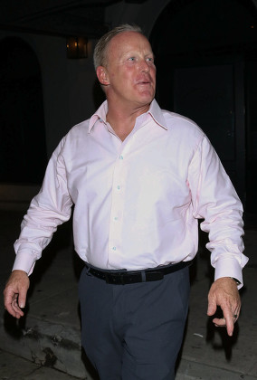 Sean Spicer out and about, Los Angeles, USA - 22 Sep 2019
