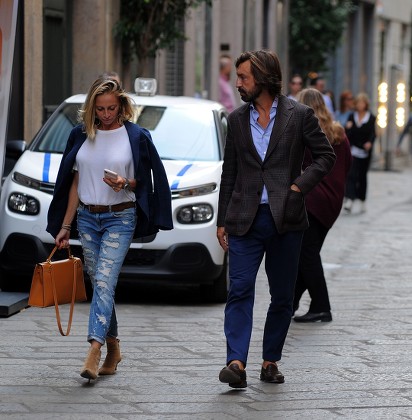 Andrea Pirlo out and about, Milan, Italy - 23 Sep 2019