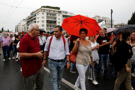 General Strike in Athens, Greece - 24 Sep 2019