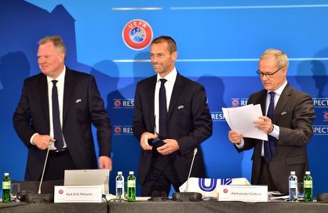 UEFA Executive Committee meeting, Ljubljana, Slovenia - 24 Sep 2019