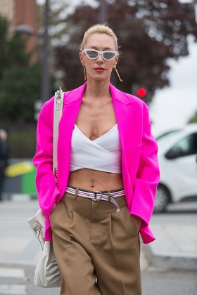 Street Style, Spring Summer 2020, Paris Fashion Week, France - 26 Sep 2019