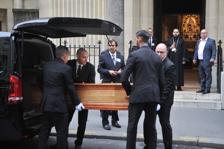 The funeral of Charles Gerard, Paris, France - 26 Sep 2019