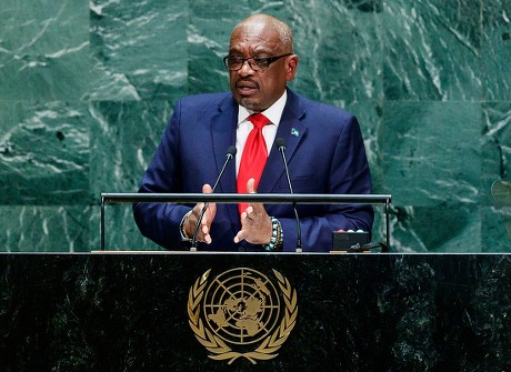 General Debate of the 74th session of the General Assembly of the United Nations, New York, USA - 27 Sep 2019