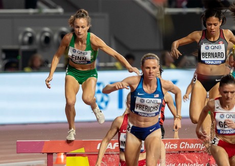 Athletics Womens 3000m Steeplechase Heats Irelands Editorial Stock