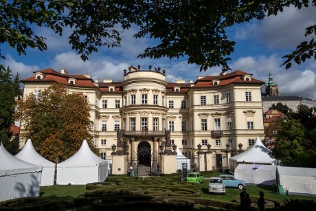 30th anniversary of East Germans' exodus into West German embassy, Prague, Czech Republic - 28 Sep 2019