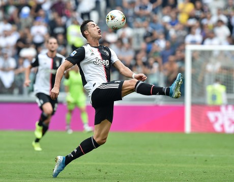 Juventus Cristiano Ronaldo Action During Italian Editorial Stock