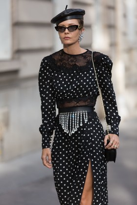 Street Style, Spring Summer 2020, Paris Fashion Week, France - 27 Sep 2019