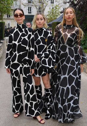 Alana Haim, Este Haim, Danielle Haim at PARIS FASHION WEEK SS20