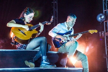 Rodrigo y Gabriela in concert at the 02 Academy, Leeds, UK - 28 Sep 2019