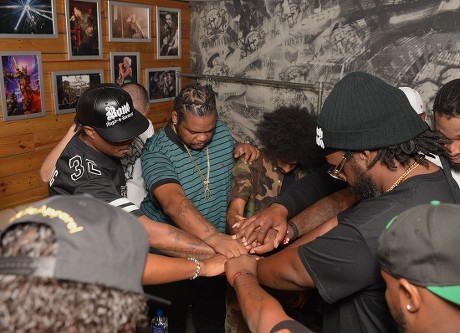 Thugs-n-Harmony backstage at Revolution Live, Fort Lauderdale, Florida, USA - 28 Sep 2019