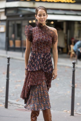Street Style, Spring Summer 2020, Paris Fashion Week, France - 28 Sep 2019