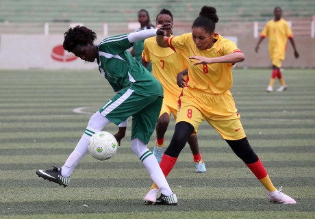 Sudanese Female Soccer Players Tahadi R Editorial Stock Photo - Stock ...