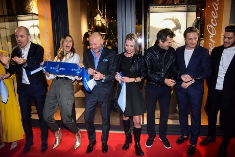 Breitling Boutique Opening, Paris, France - 03 Oct 2019