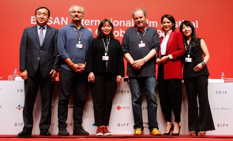 New Currents section jury - 24th Busan Film Festival, Korea - 04 Oct 2019