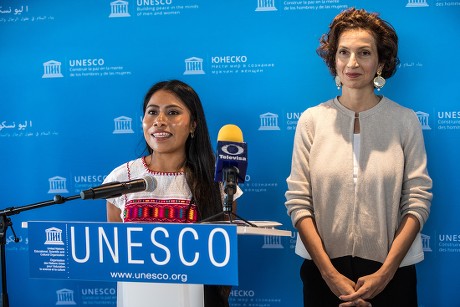 Yalitza Aparicio appointed UNESCO Goodwill Ambassador in Paris, France - 04 Oct 2019