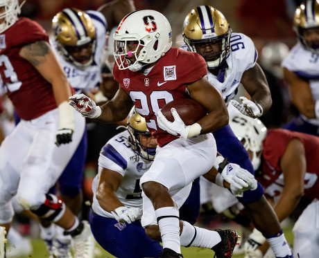 Stanford Cardinal Running Back Dorian Maddox Editorial Stock Photo ...