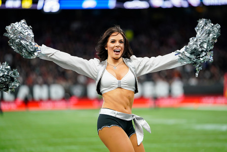 Las Vegas Raiders Cheerleader During Afc Editorial Stock Photo