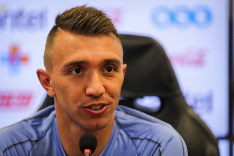 Uruguayan National Teams Goalkeeper Fernando Muslera Redaktionelles