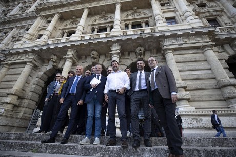 Salvini at the Supreme Court for a proposal of new electoral law, Rome, Italy - 10 Oct 2019