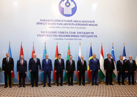 CIS Summit in Turkmenistan, Ashgabat - 11 Oct 2019