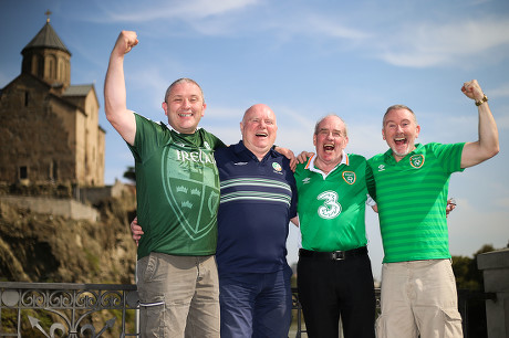 Republic of Ireland Fans In Georgia  - 11 Oct 2019