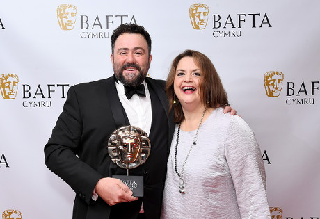 Exclusive - British Academy Cymru Awards, Press Room, St David's Hall, Cardiff, Wales, UK - 13 Oct 2019