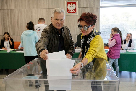 Parliamentary elections in Poland, Warsaw - 13 Oct 2019