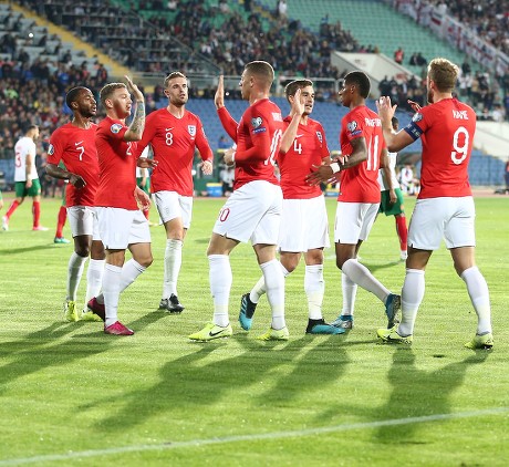 SOME BULGARIAN SUPPORTERS FAR LEFT Editorial Stock Photo - Stock Image ...