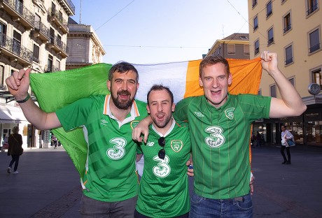 Republic of Ireland Fans In Geneva  - 14 Oct 2019