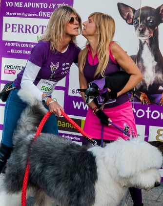 Race against dog abandonment, Madrid, Spain - 13 Oct 2019